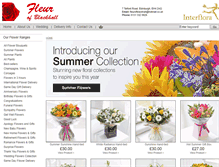 Tablet Screenshot of fleuredinburgh.co.uk